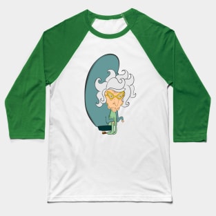 Old woman Baseball T-Shirt